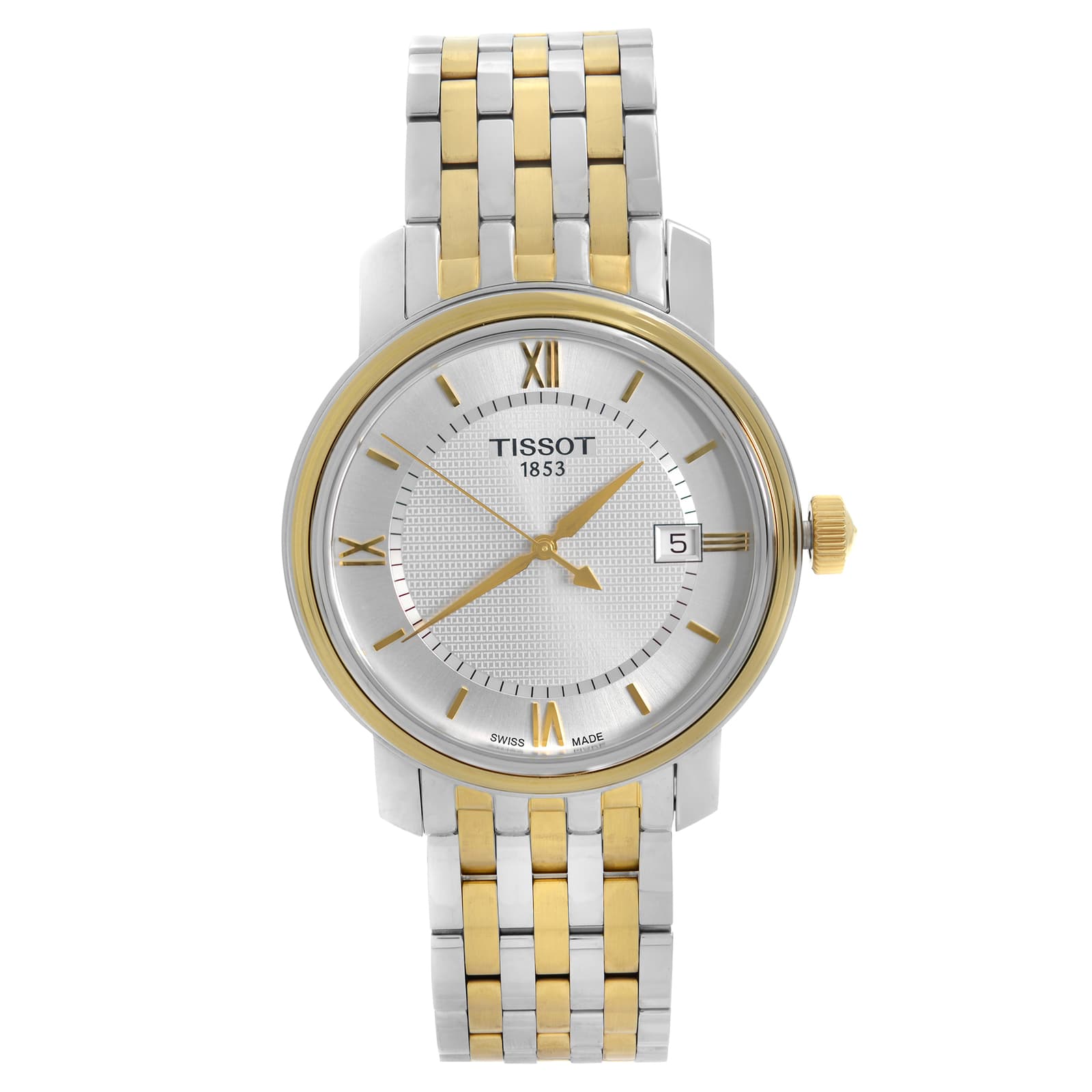 Tissot Bridgeport 40mm Steel Silver Dial Quartz Mens Watch T097.410.22.038.00