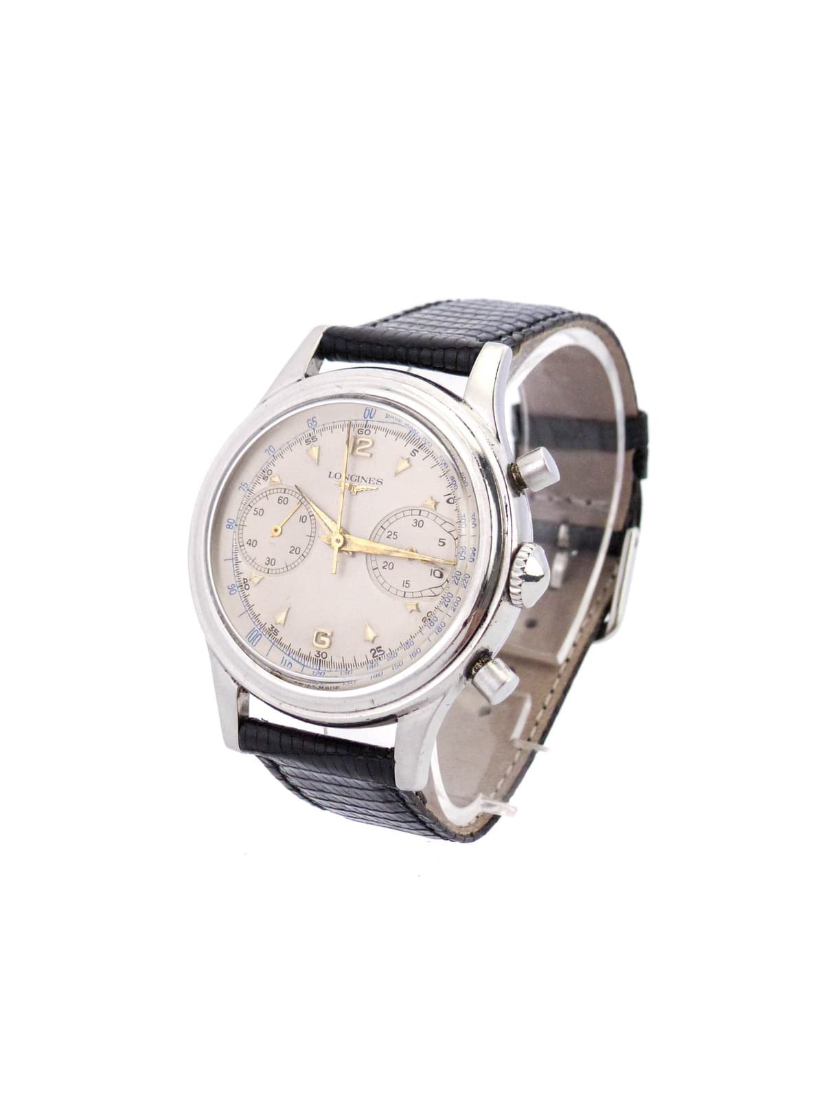 Longines Longines Chronograph wristwatch 30CH steel 50's