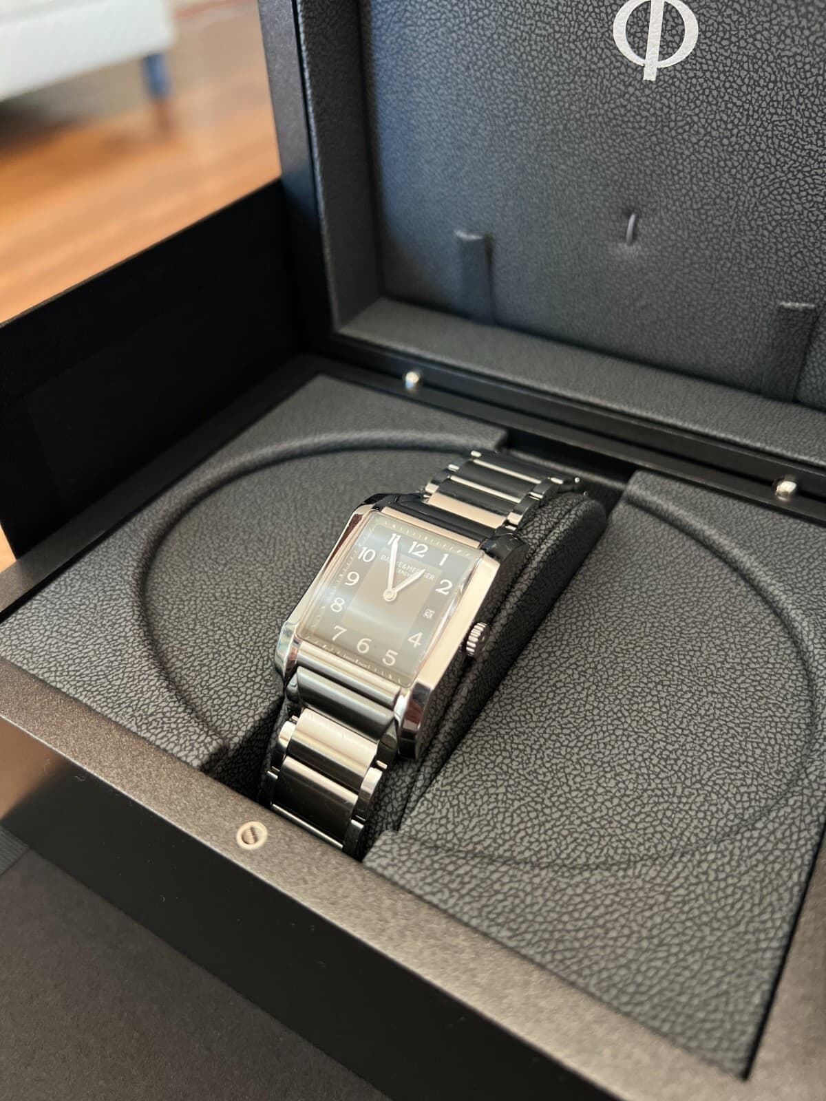 Baume & Mercier Hampton Women's Black Watch - M0A10021