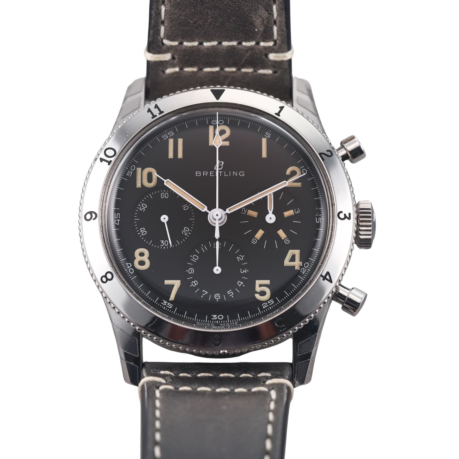 Breitling Classic AVI 1953 Re-Edition Chronograph Hand Wind Watch Ref.765