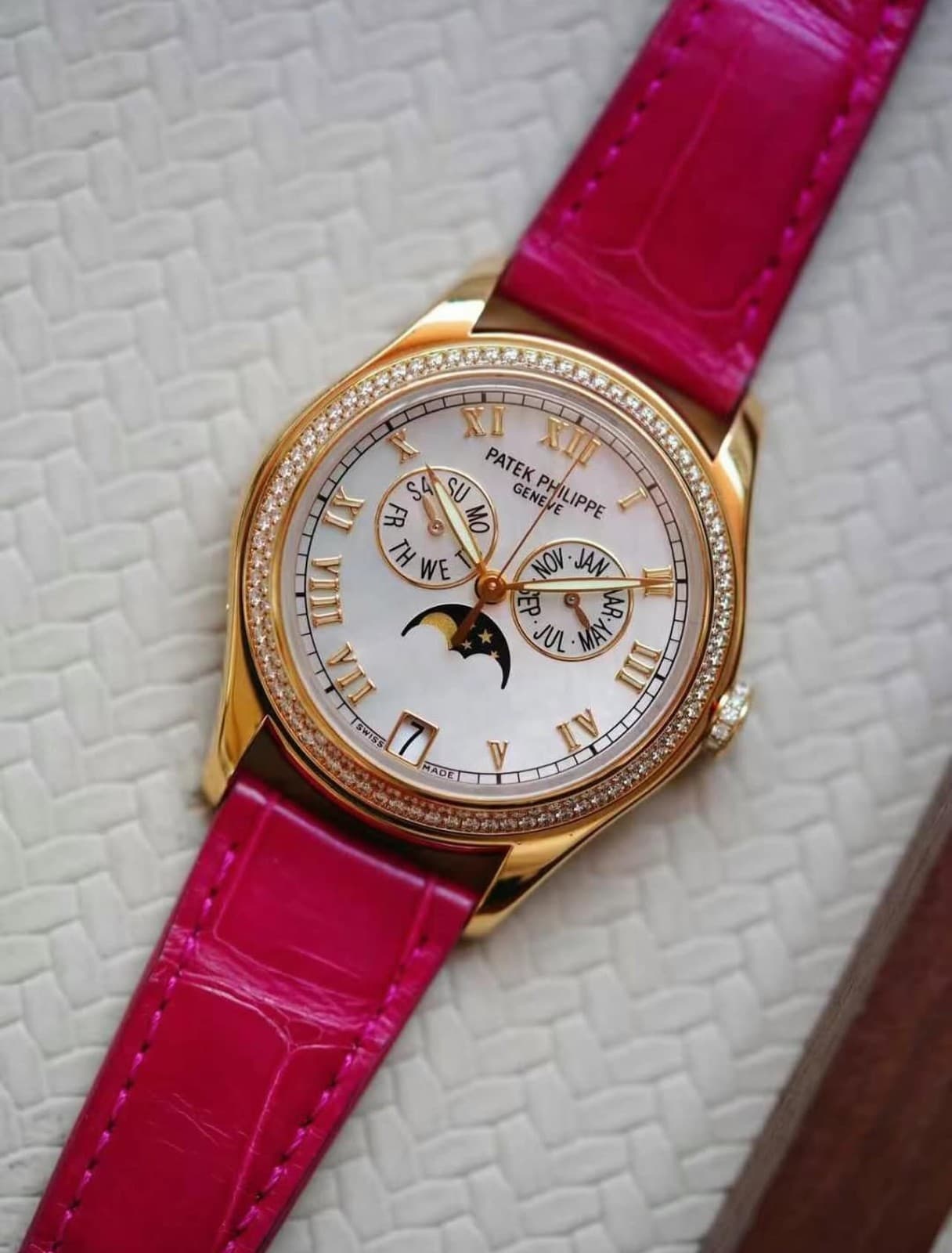 Patek Philippe 4936R Complications Ladies Annual Calendar Moonphase