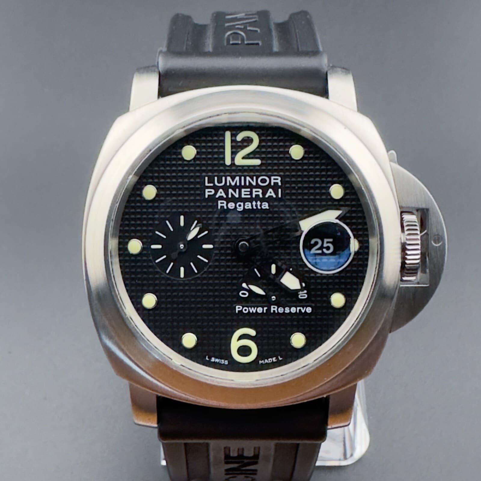 Panerai Luminor Regatta Power Reserve Full Set with Rubber Strap - PAM00222