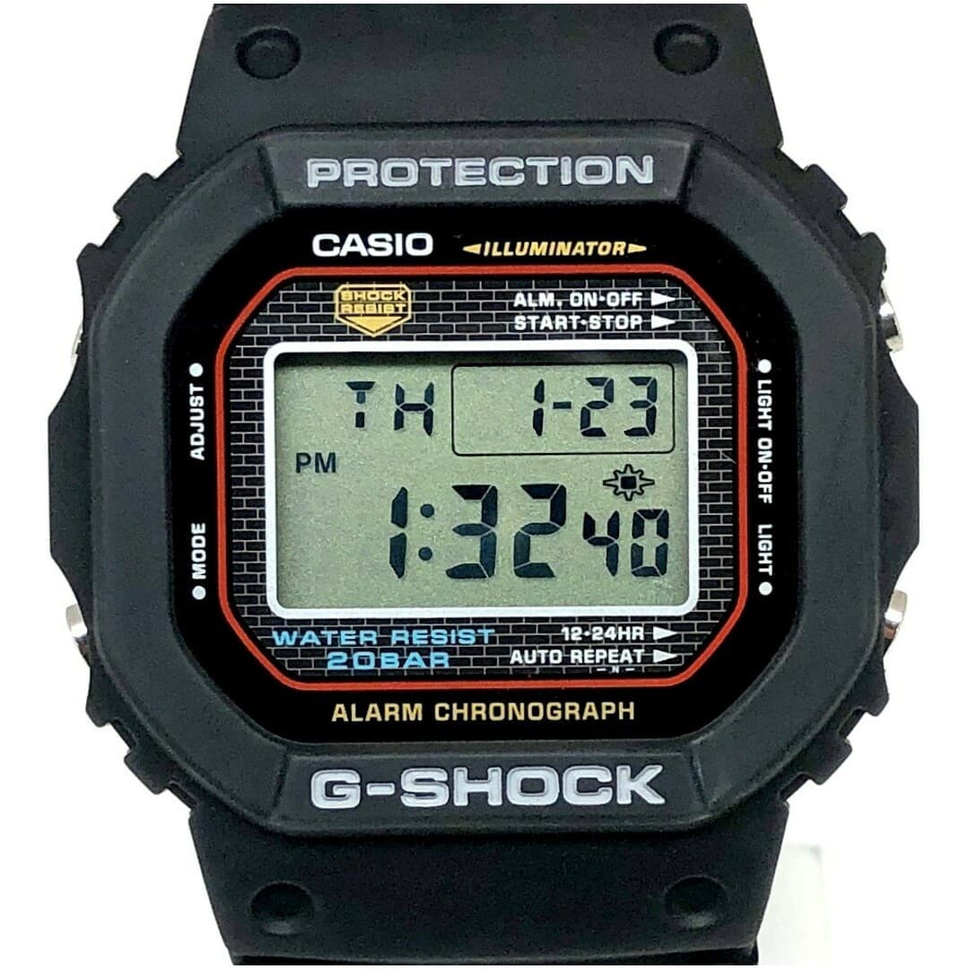 G SHOCK G Shock DW 5000 1 First Generation Reissue Model DW 5000C Reissue Screw