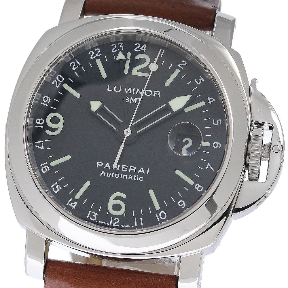 PANERAI Luminor GMT PAM00063 black Dial Automatic Men's Watch_962511
