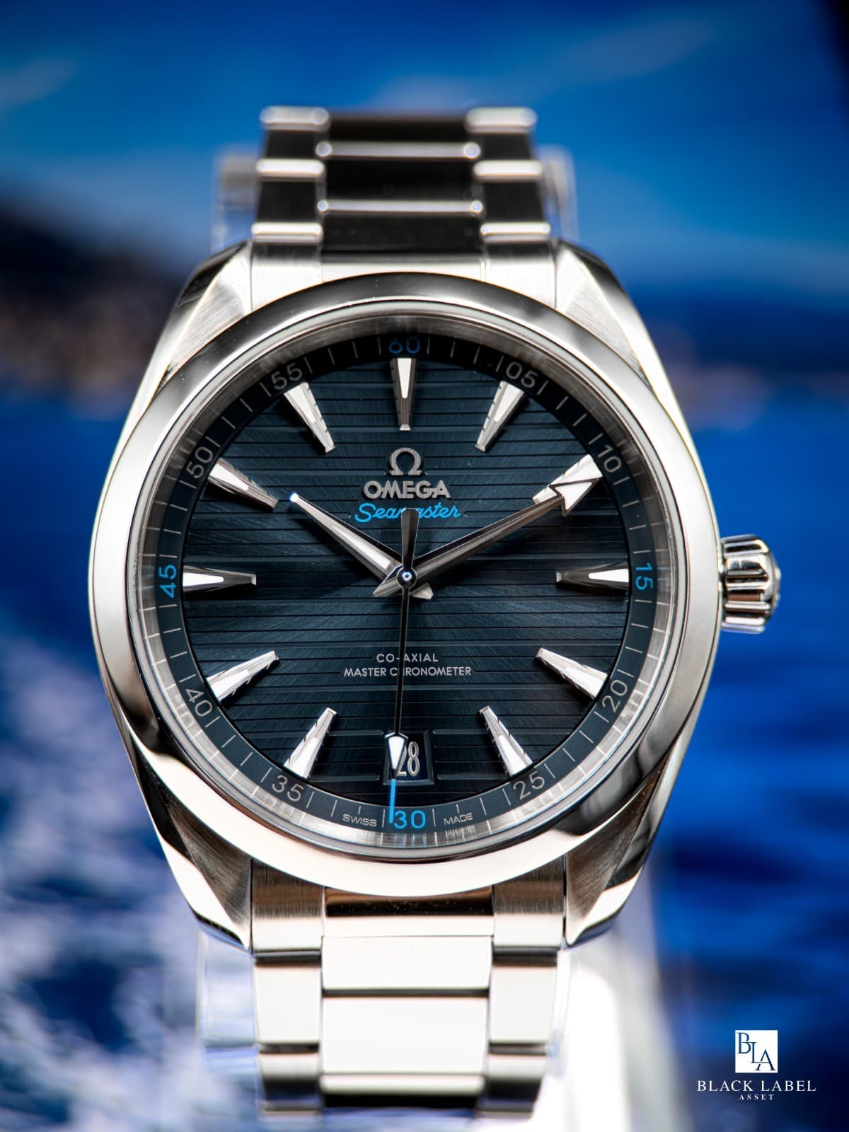 Omega Aqua Terra 220.10.41.21.03.001 41mm Blue Dial 2023 Box Papers