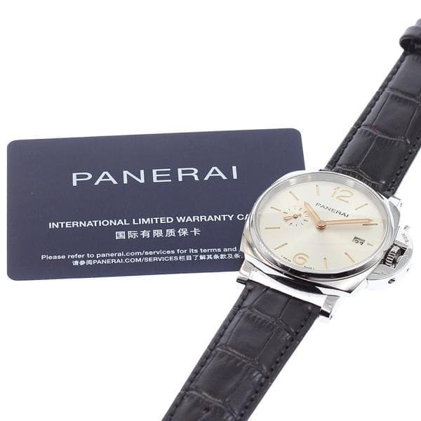 OFFICINE PANERAI LUMINOR DUE PAM01249 42mm SS Silver #C22831