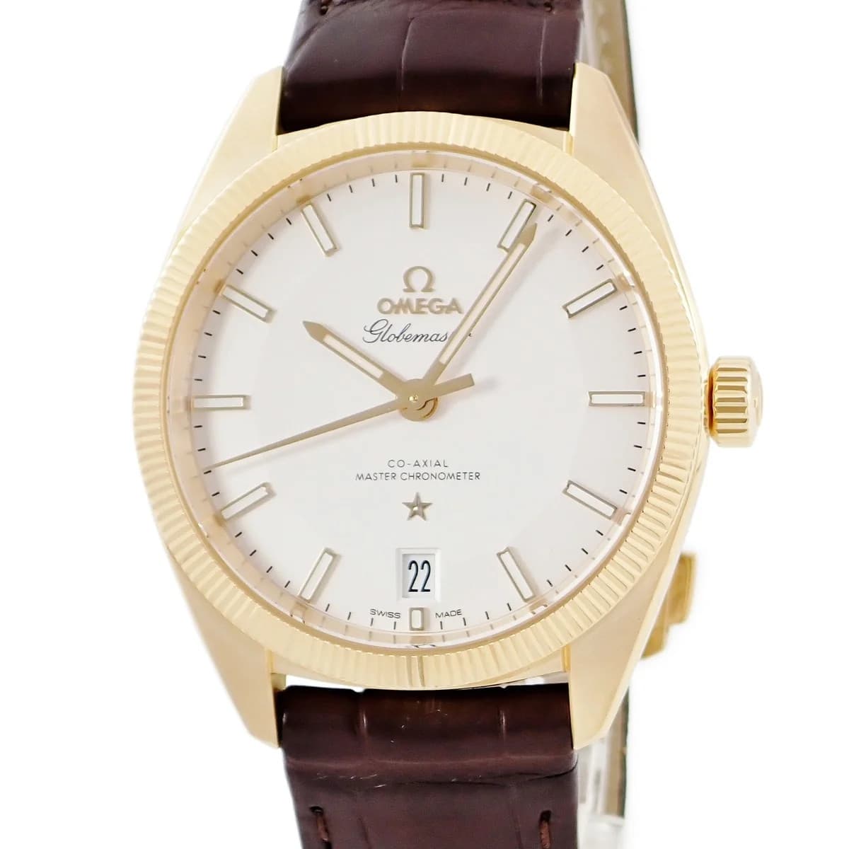 Omega Constellation 130.53.39.21.02.002 18K Yellow Gold 39mm Silver Dial #HDW864