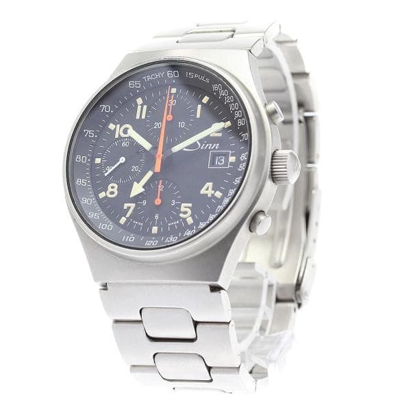 Sinn 144 GMT 322 41mm SS Black Dial Automatic Watch #C7018