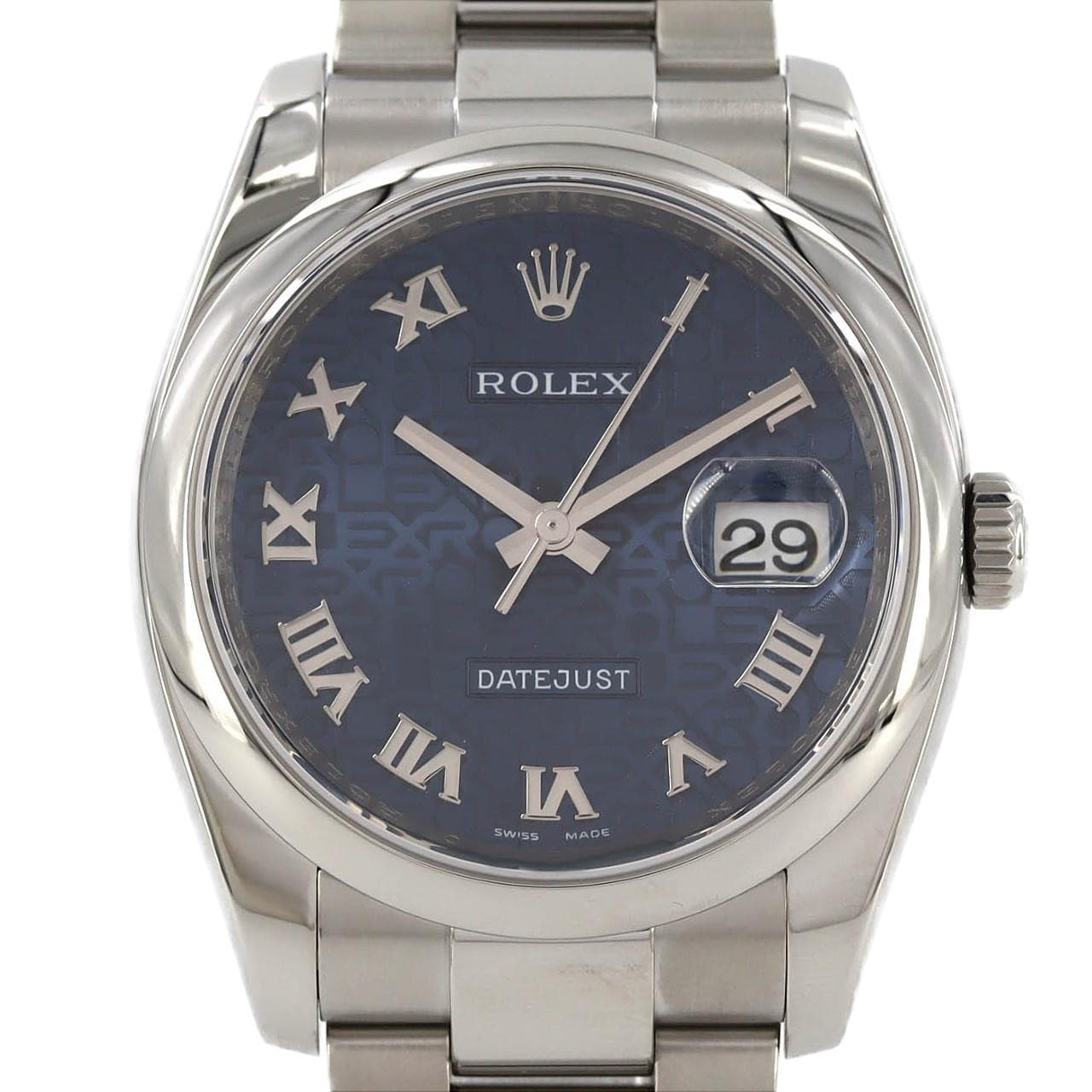 Authentic Rolex Datejust 116200 Stainless Steel Mechanical Automatic M Serie...