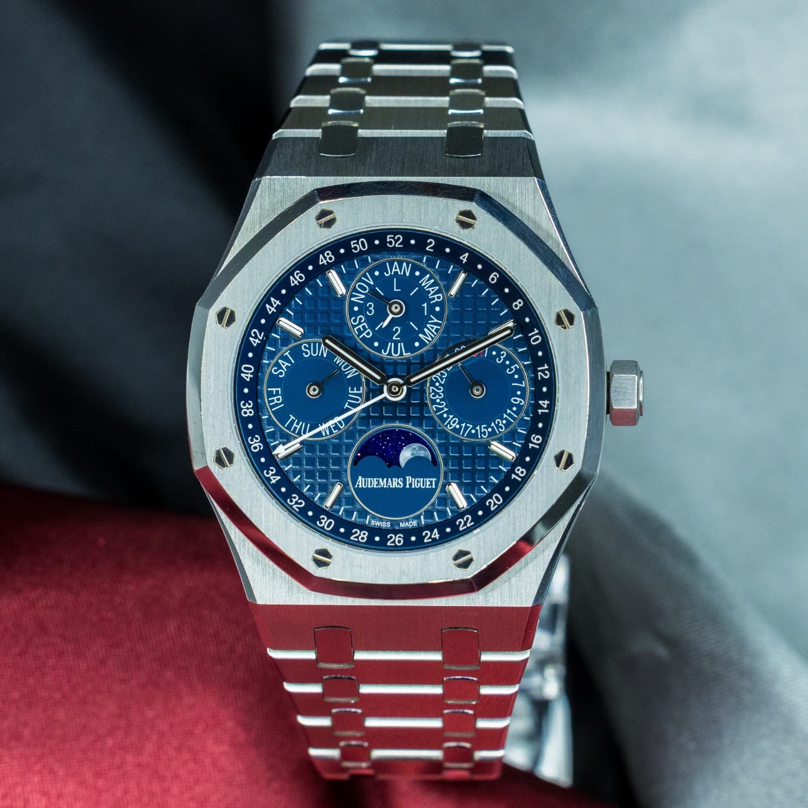 Audemars Piguet Royal Oak Perpetual Calendar “Full Brick” 26574ST| Full Set 41mm
