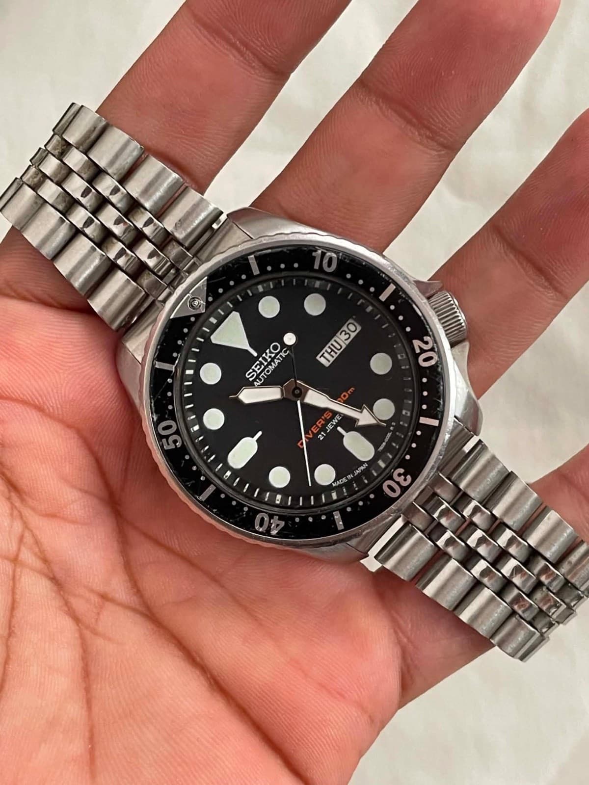 Rare Vintage Seiko SKX007J1 "Made in Japan" (Automatic Diver – Collector's Dream