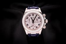 Rolex Daytona 116589RBR White Gold With Diamond Dial And Bezel