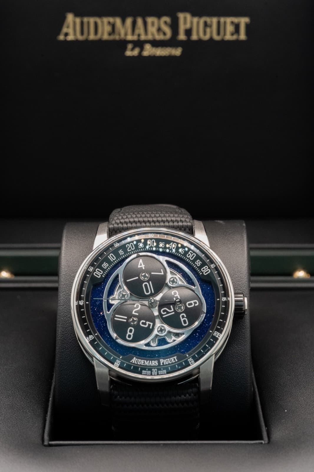 Audemars Piguet Code 11:59 Starwheel | Ref: 15212NB.OO.A002KB.01 | Watch and box
