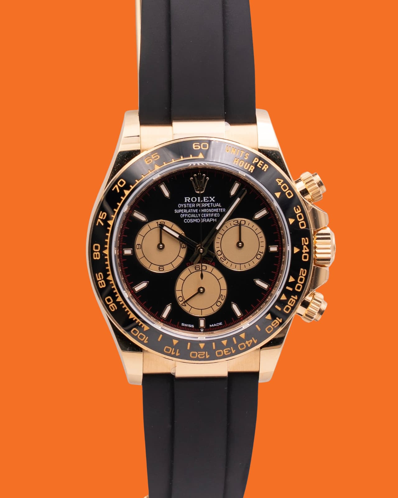 Rolex Cosmograph Daytona 40mm 126518ln Yellow Gold Paul Newman Oysterflex 2025