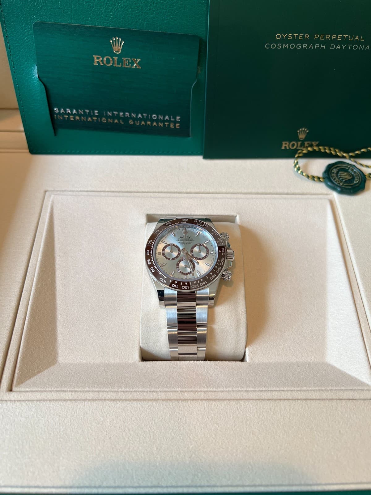 ROLEX Platinum Ice Blue DAYTONA COSMOGRAPH Chronograph 2026 126506 40MM