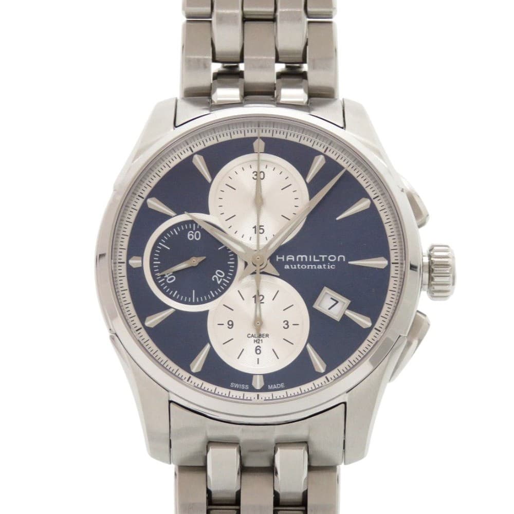 Excellent condition Hamilton Jazzmaster H32596741 SS Blue Automatic Watch Blue D