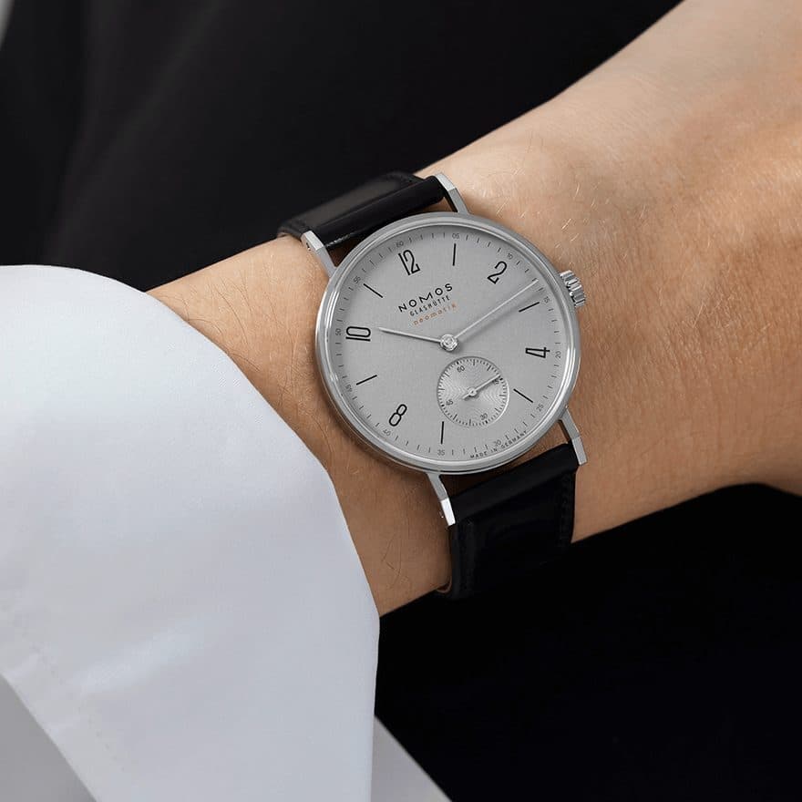 NOMOS Glashütte Tangente Neomatik Platinum Gray - 189