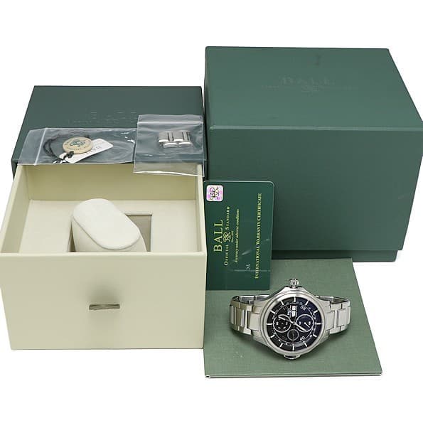 BALL Watch Engineer Master II Slide Chronograph CM3888D-S1J-BK Men's Watch #199