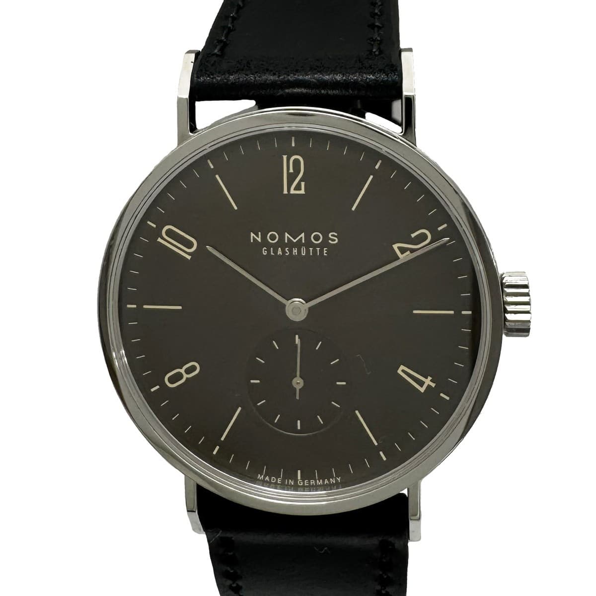Nomos Glashütte Tangomat Ruthenium 603 Small Second Gold-Brown Dial 38mm TN1E1G2