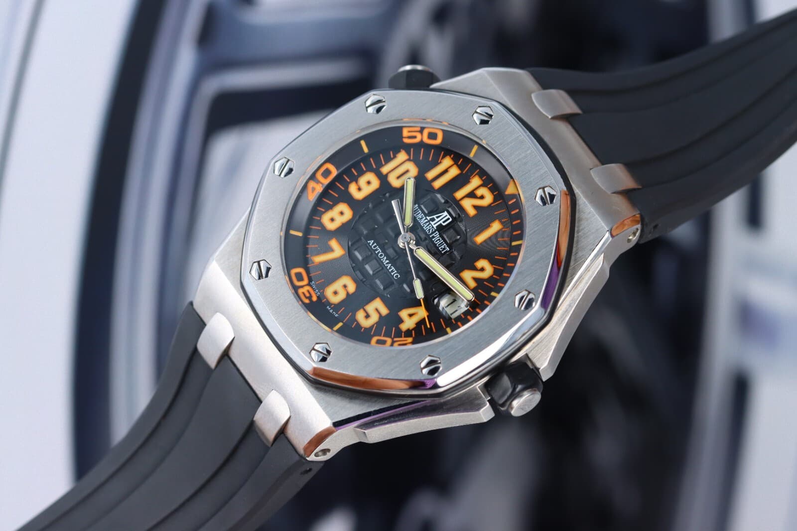 Audemars Piguet Scuba Diver 42mm Orange Boutique - Steel, 15701ST.OO.D002CA.01