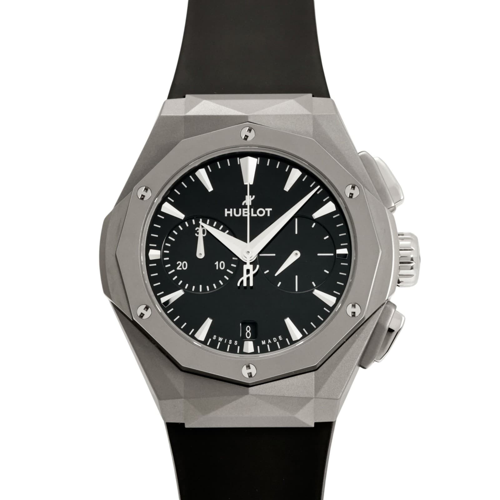 HUBLOT Classic Fusion 549.NI.1270.RX.ORL23 Automatic winding 41mm Black Titanium