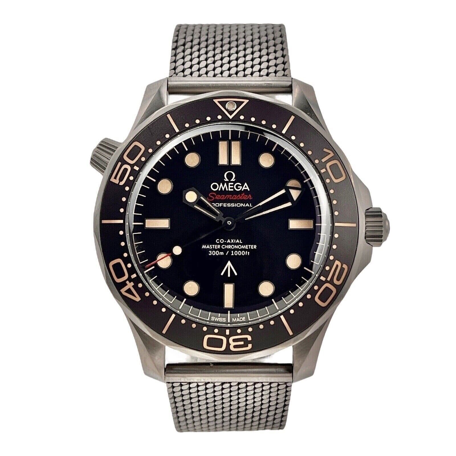 Omega Seamaster NTTD James Bond No Time To Die Watch - 210.90.42.20.01.001