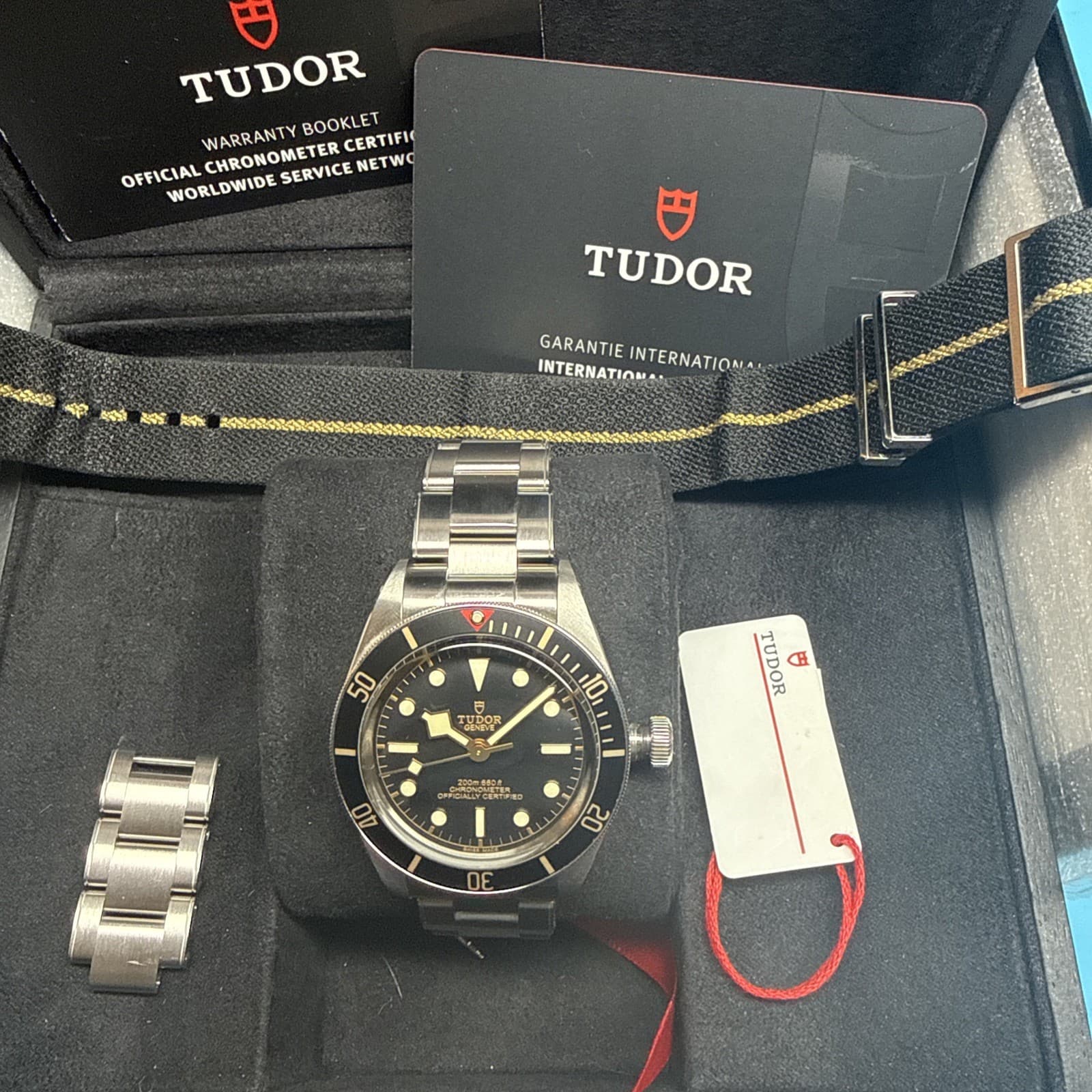 2023 Tudor Black Bay Fifty-Eight 39Mm M79030N Warranty Strap And Bracelet