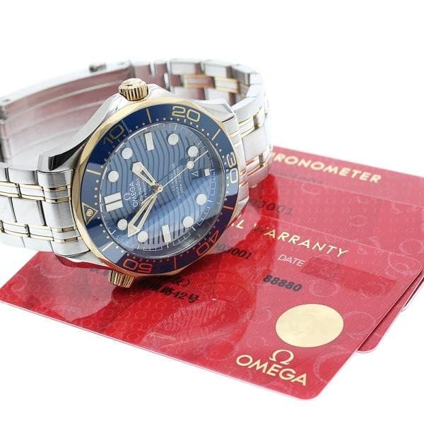 OMEGA SEAMASTER DIVER 300 210.20.42.20.03.001 42mm Blue #C22769