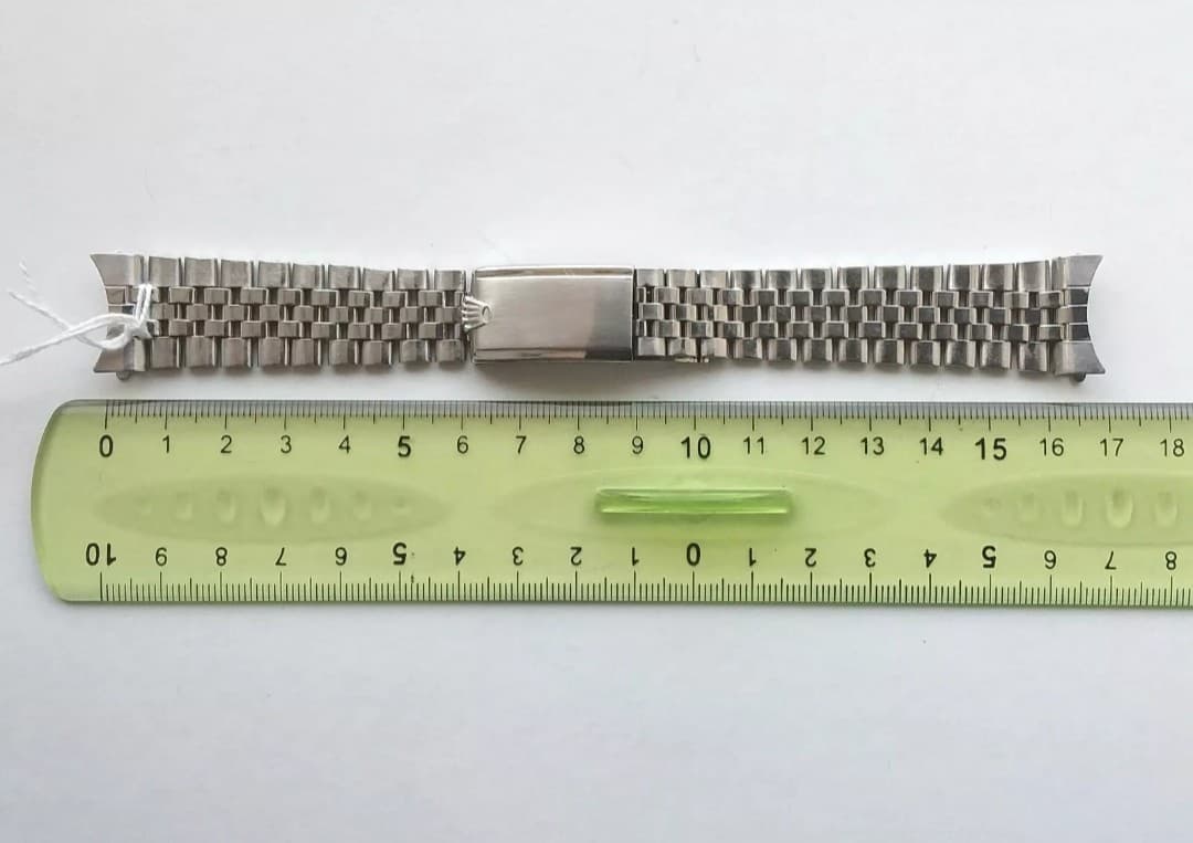 ROLEX Jubilee Bracelet 6251H (1962) End Links 55 Four Holes for GMT-Master 6542