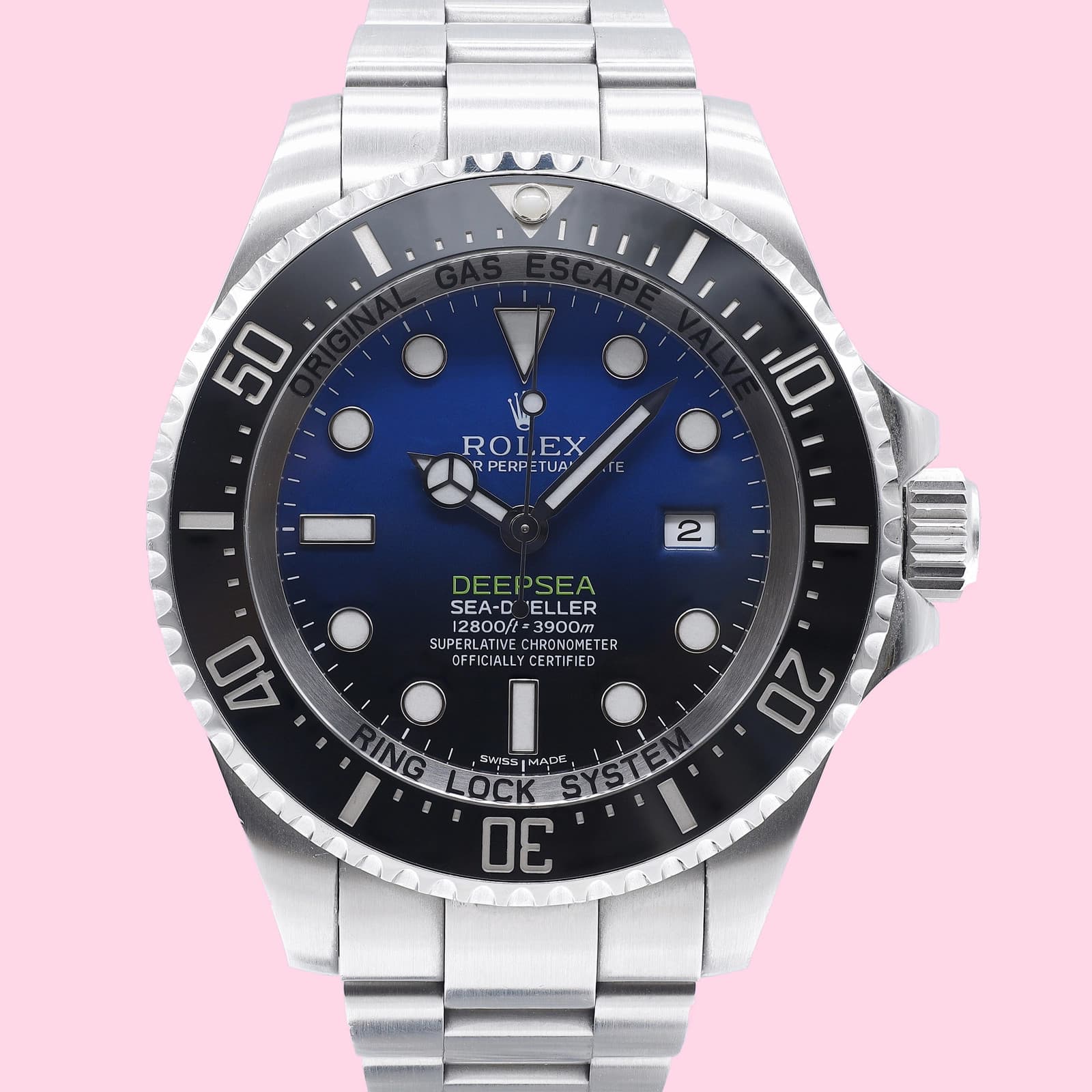 Rolex Sea-Dweller Deepsea Full set open card