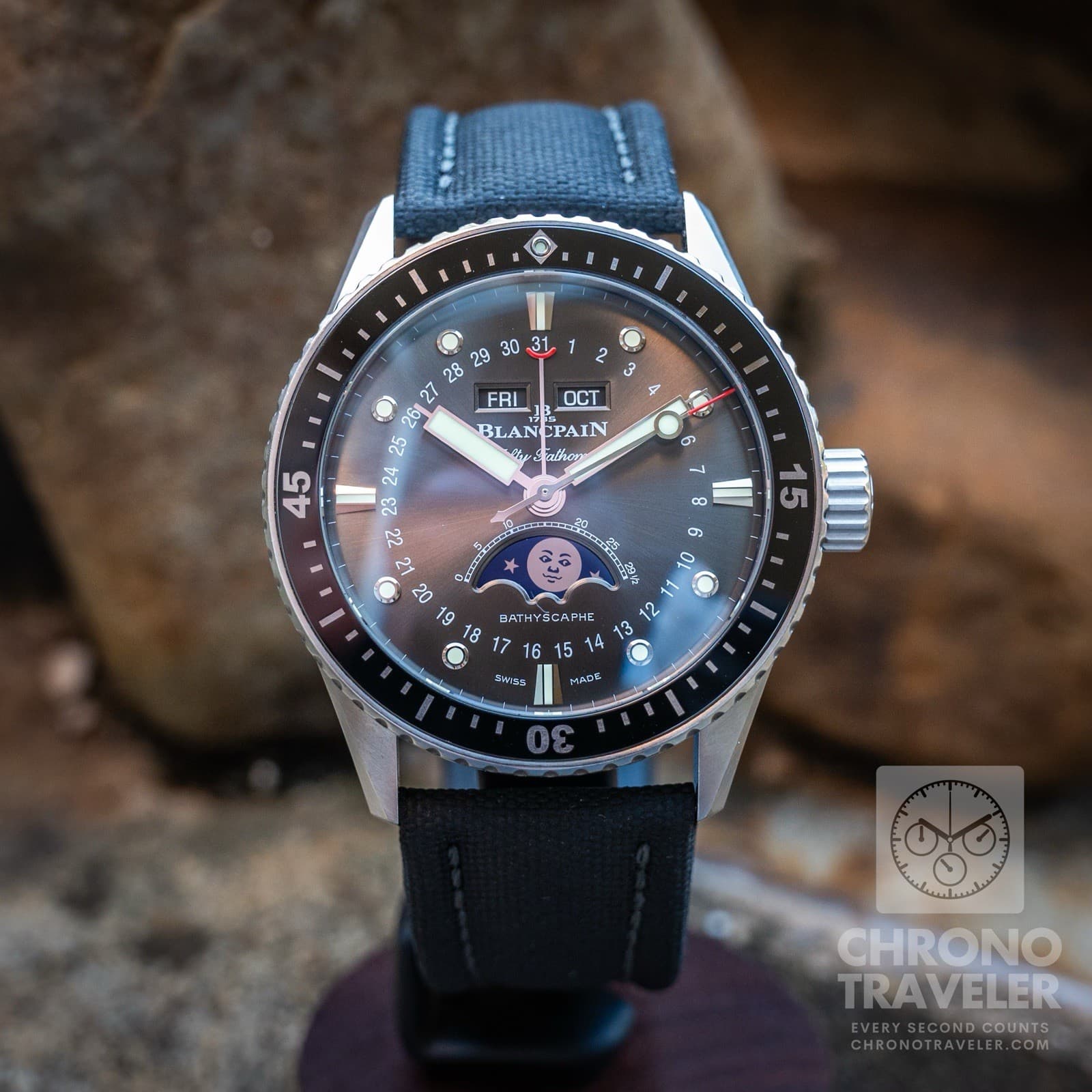 Blancpain Fifty Fathoms Bathyscaphe Quantieme 5054-1110-B52A Complete Set