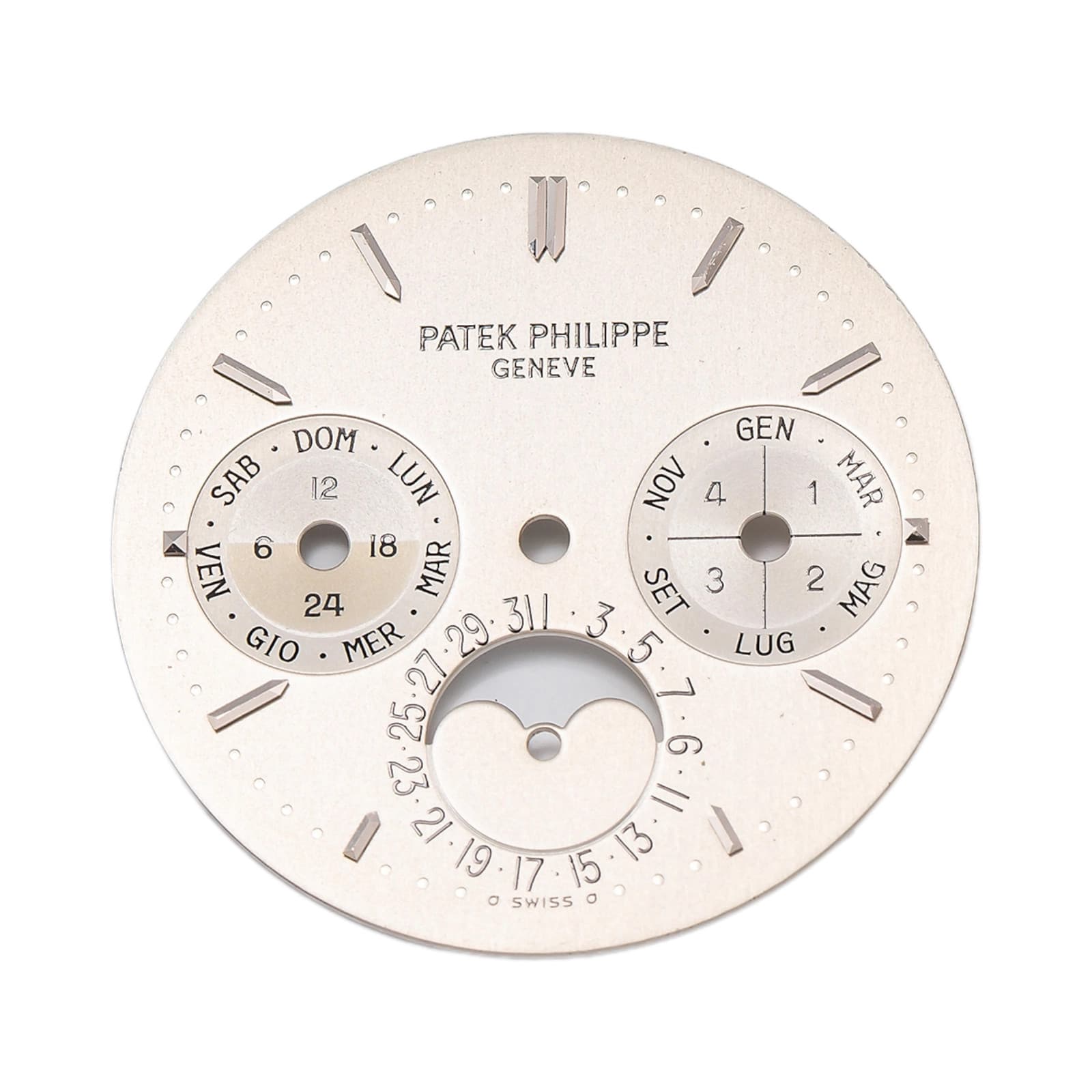 Patek Philippe 3940G DIAL Silver