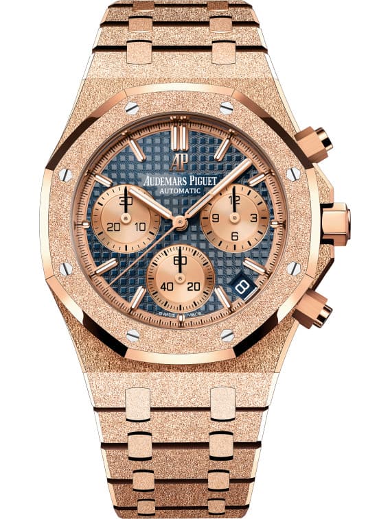 Audemars Piguet FROSTED 18kt RG Royal Oak 41mm Boutique Edt 26239OR.GG.1224OR.01