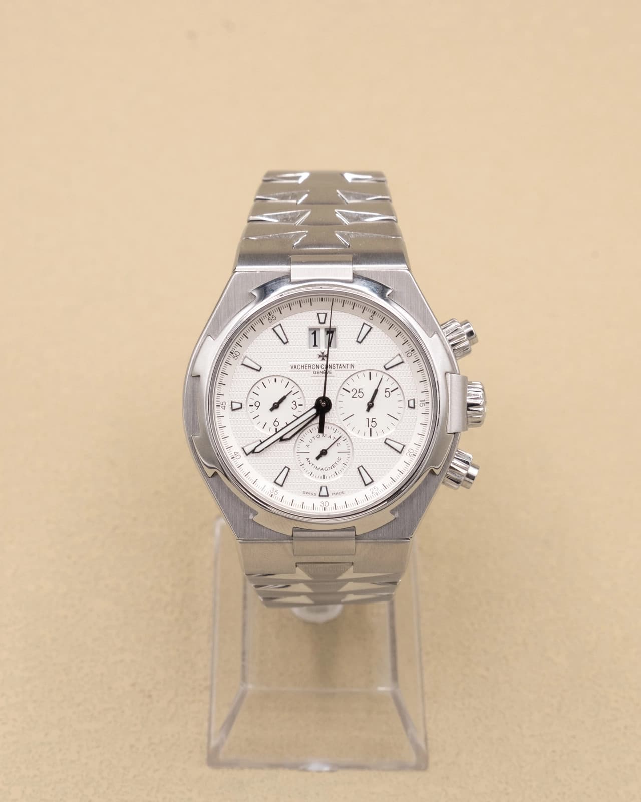 2015 VACHERON CONSANTIN WHITE Dial Card 49150/B01A-9095