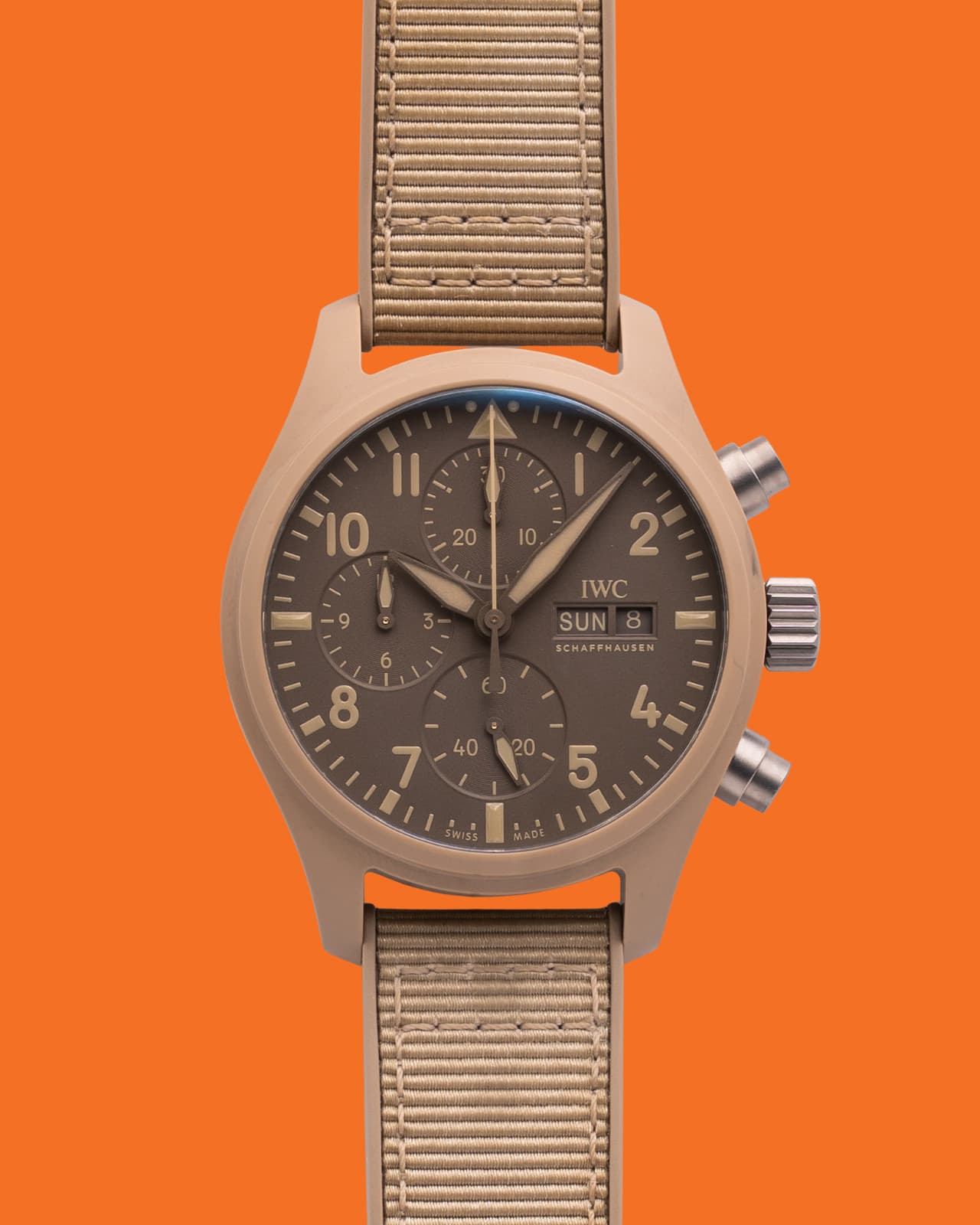 IWC Pilot''s Watch Chronograph 41mm IW3894 Top Gun Mojave Desert
