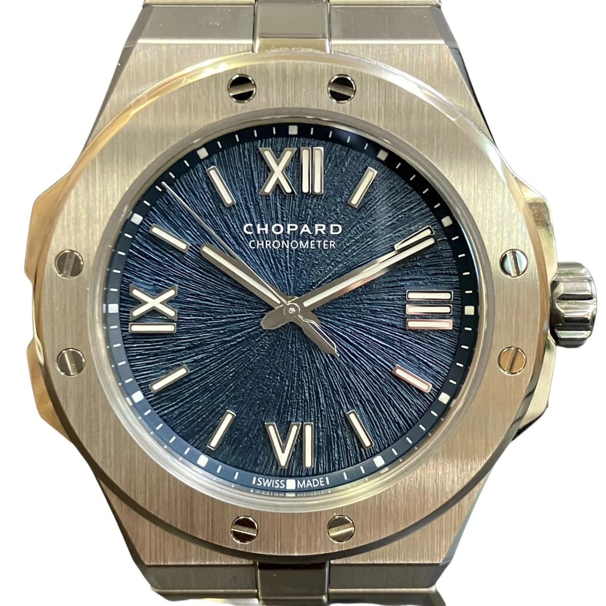 Chopard Alpine Eagle 298601-3001 Stainless Steel 36mm Blue Dial with Box #WPW586