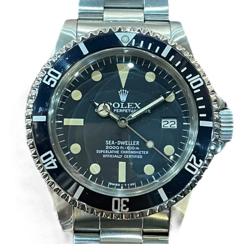 Rolex Sea-dweller MK1 Dial 1665 Stainless Steel Automatic Men's Watch Used