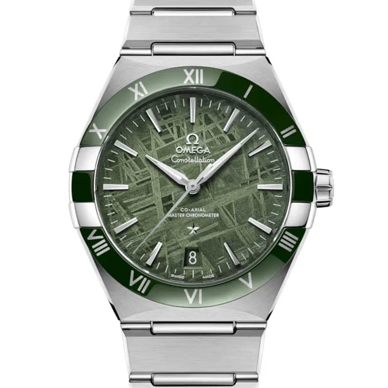 Constellation Master Chronometer 41 Stainless Steel / Green Meteorite