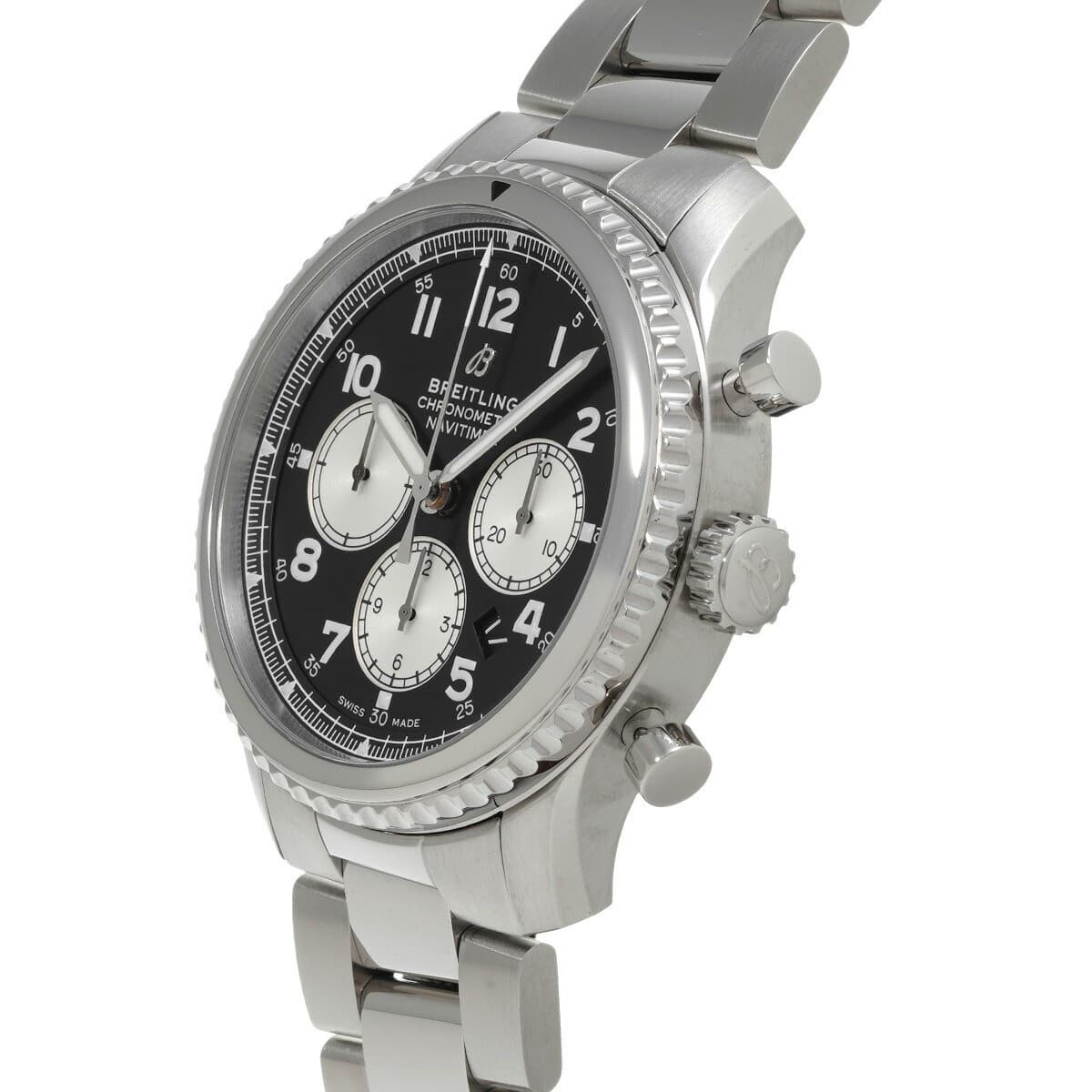 BREITLING Navitimer Chrono AB0117131B1A1 Black Silver Men's tz4e0t4n