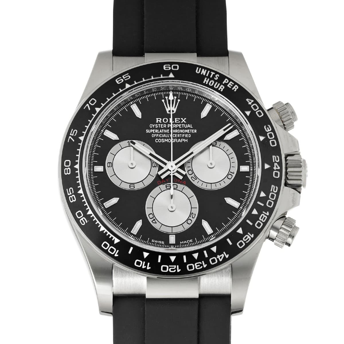 ROLEX Cosmograph Daytona 126519LN Bright black/steel WATCH 753365