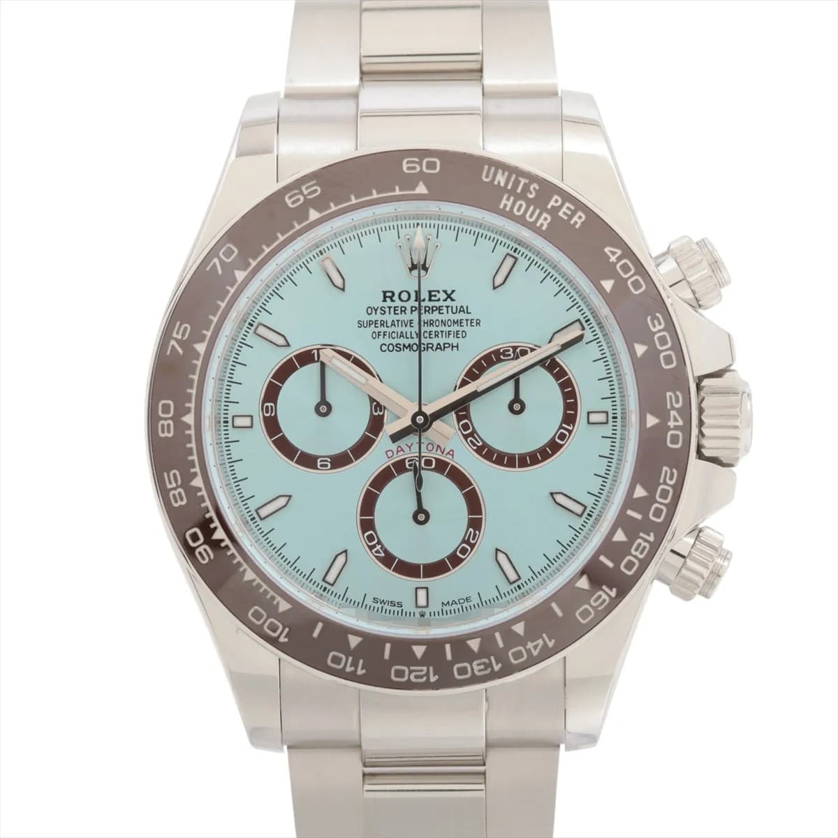 Rolex Cosmograph Daytona 126506 PT PT AT Iceblue-Face