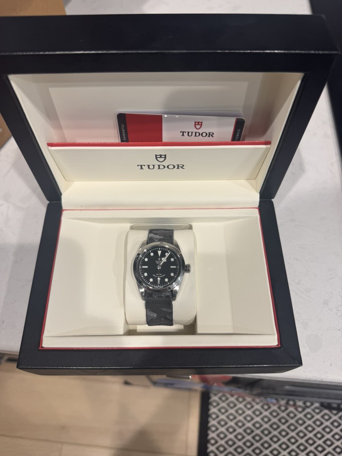 Tudor Black Bay Black Dial Stainless Steel 36mm Automatic Men’s Watch 79500