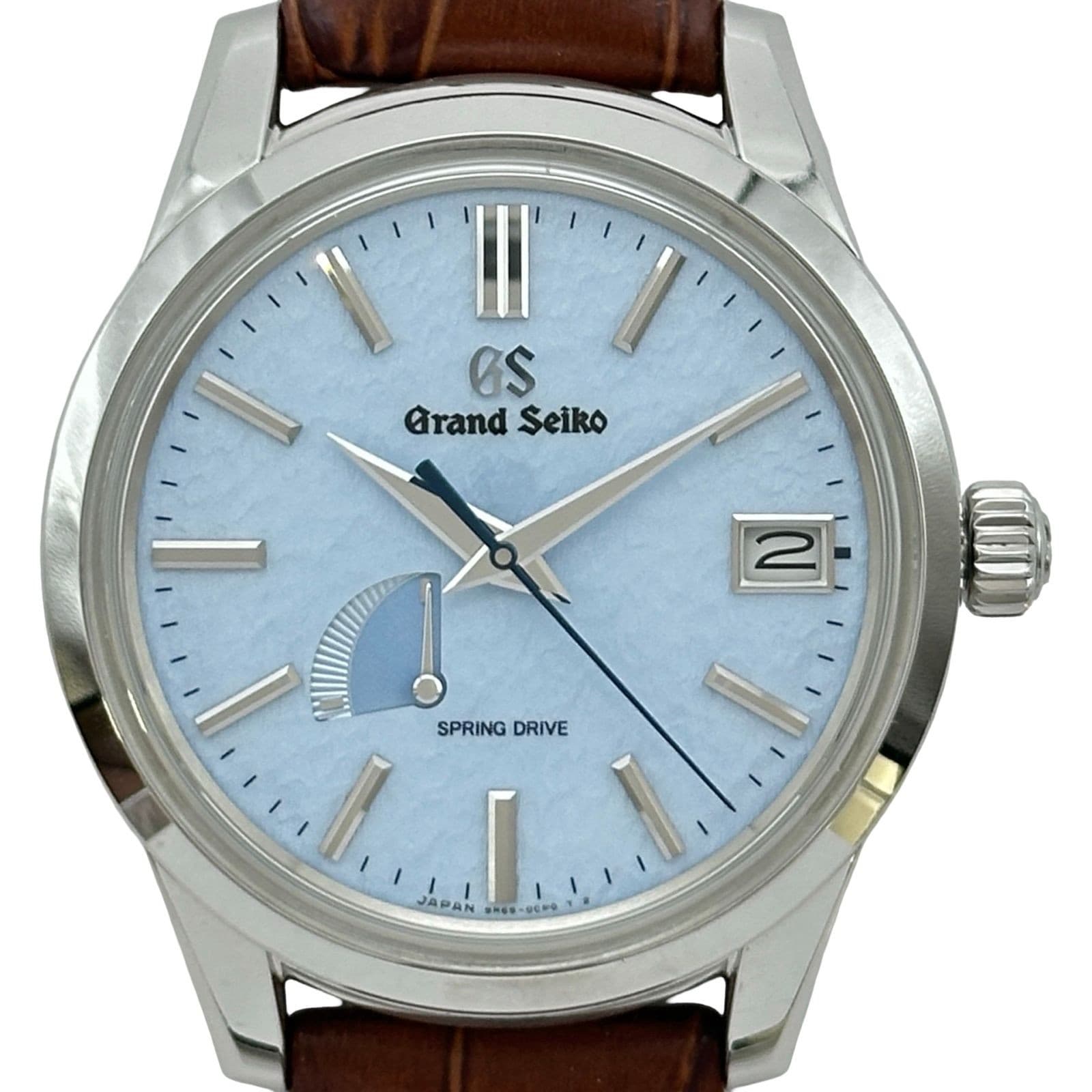 Grand Seiko Elegance Collection Spring Drive SBGA407 Blue Men's Watch