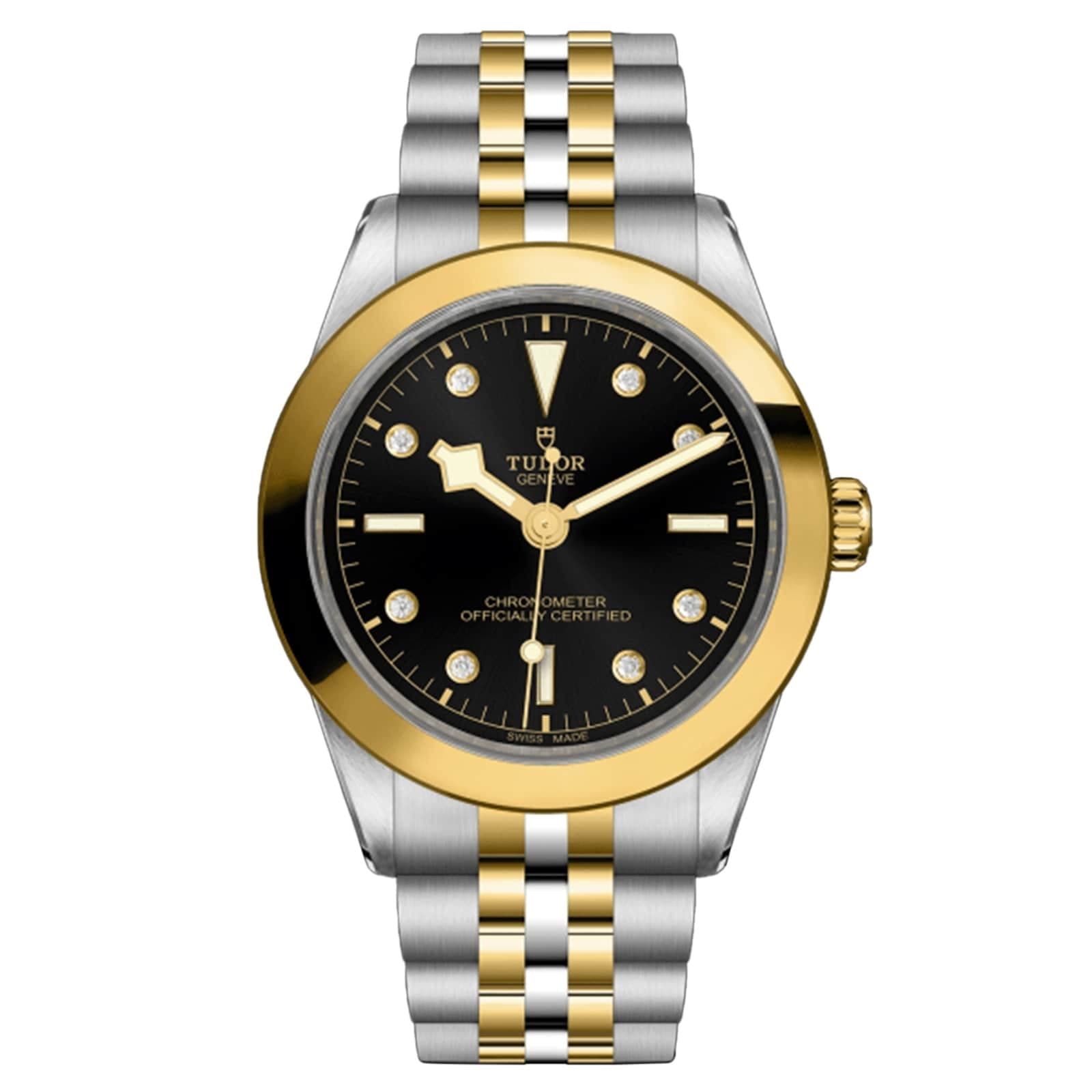 Tudor Black Bay 39 Blk dial w/diamond hour markers 39mm M79663-0006  Bracelet