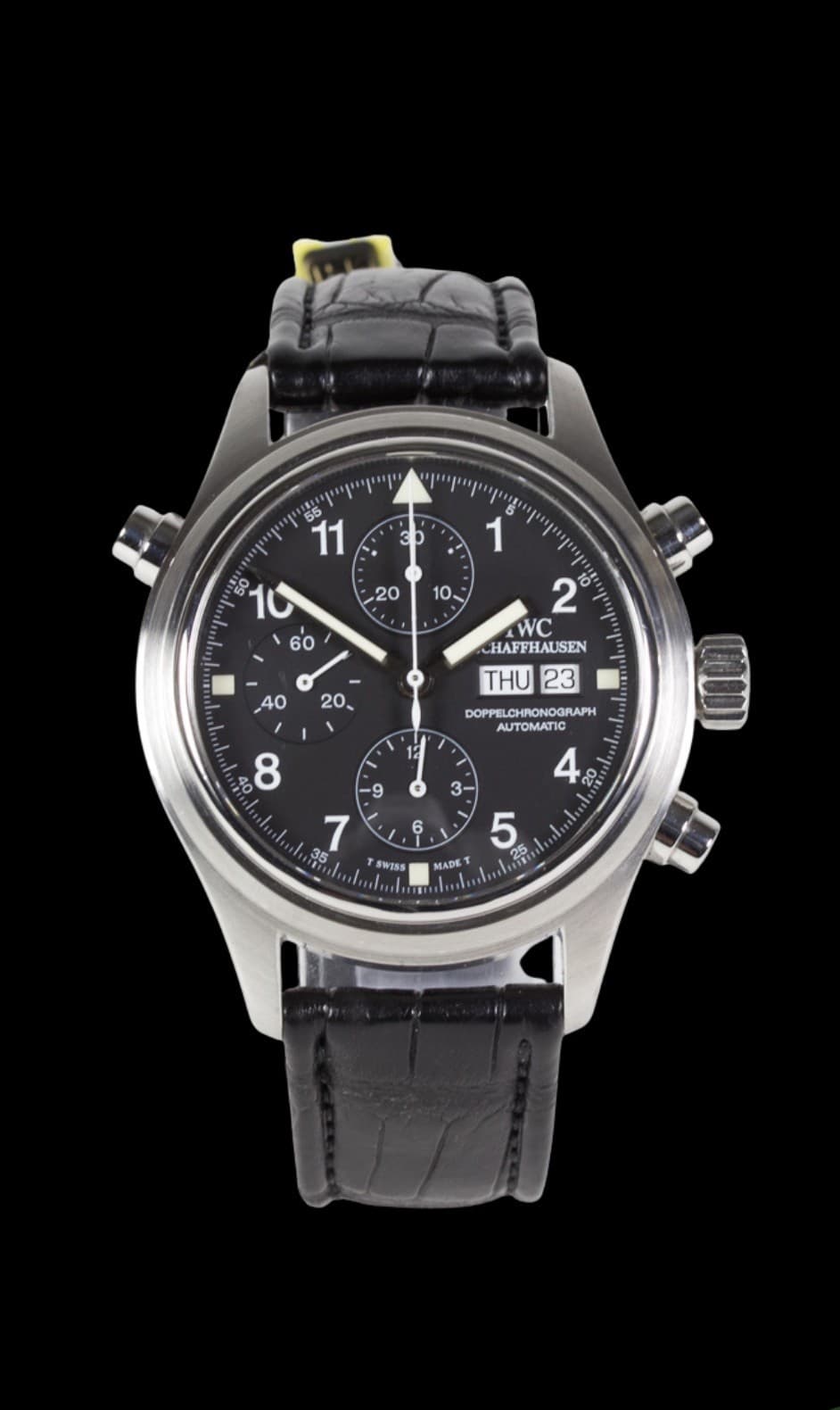 IWC IW3713 Doppelchronograph Pilot | 2003 | Full Set | Transitional  with lume