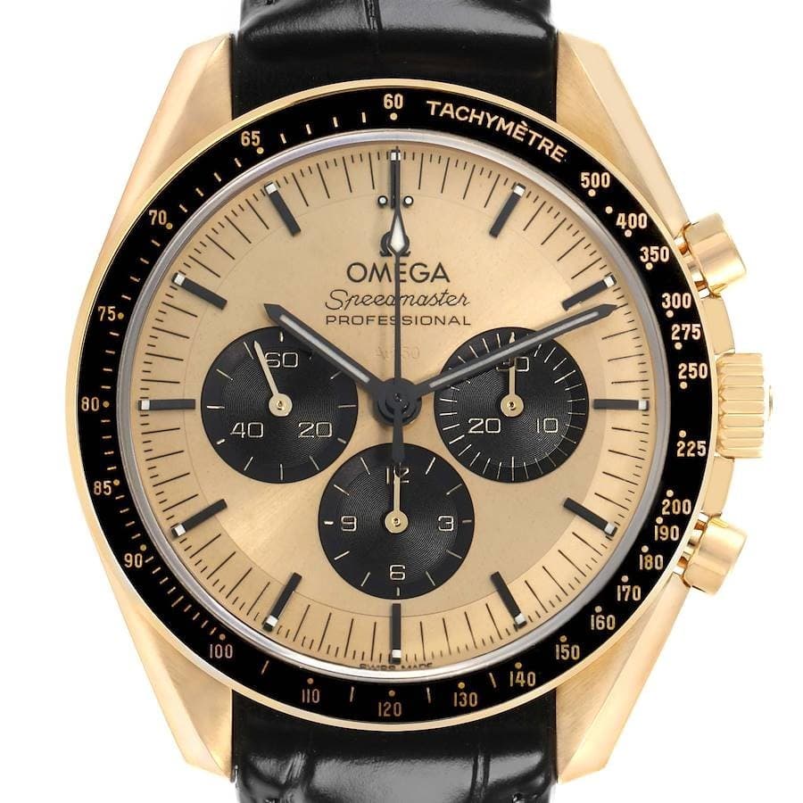 Omega Moonwatch Professional champagne dial 42mm 310.62.42.50.99.001 Rubber stra