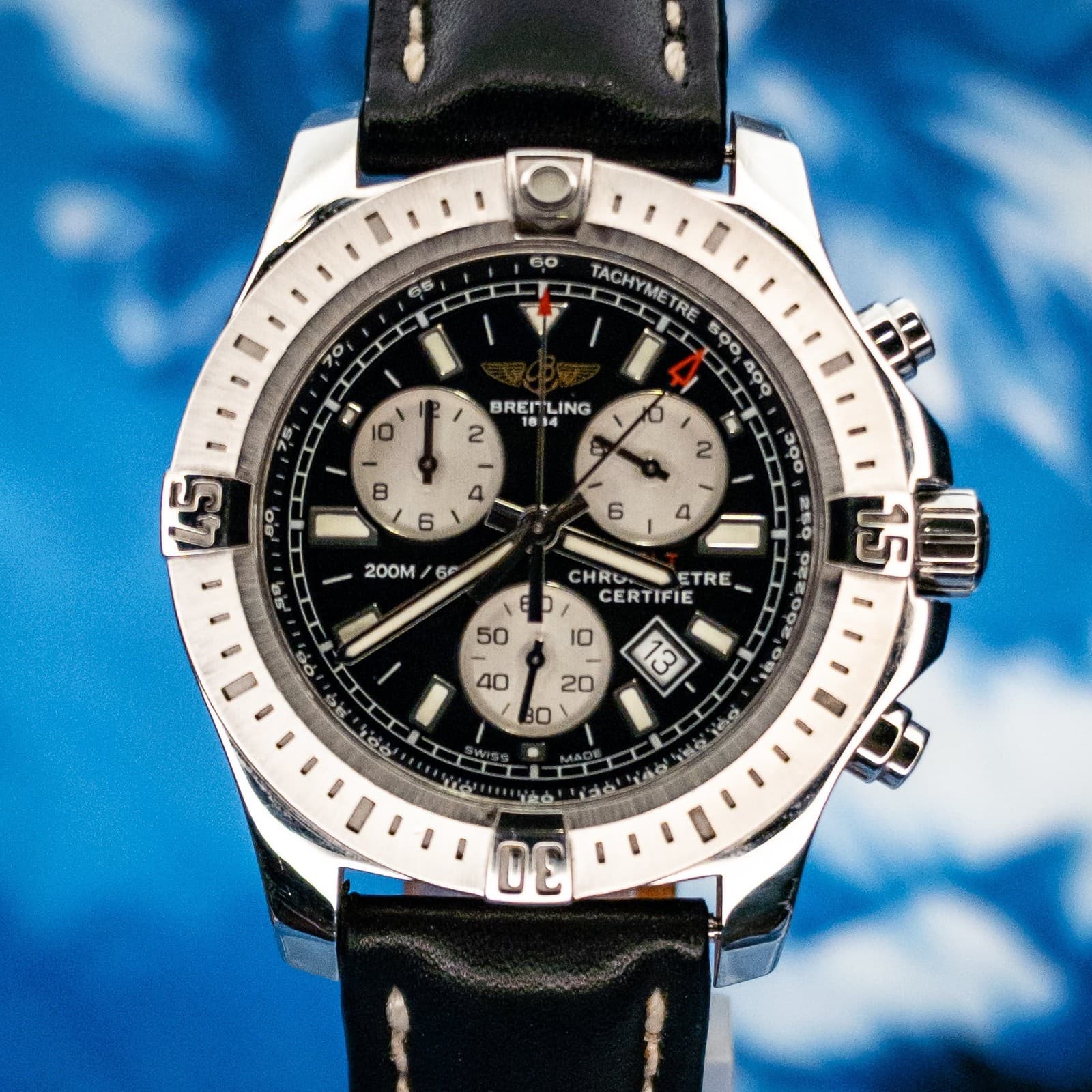 Breitling Colt Chronograph Volcano Black / Rubber / Pin A7338811/BD43/152S/A20S…