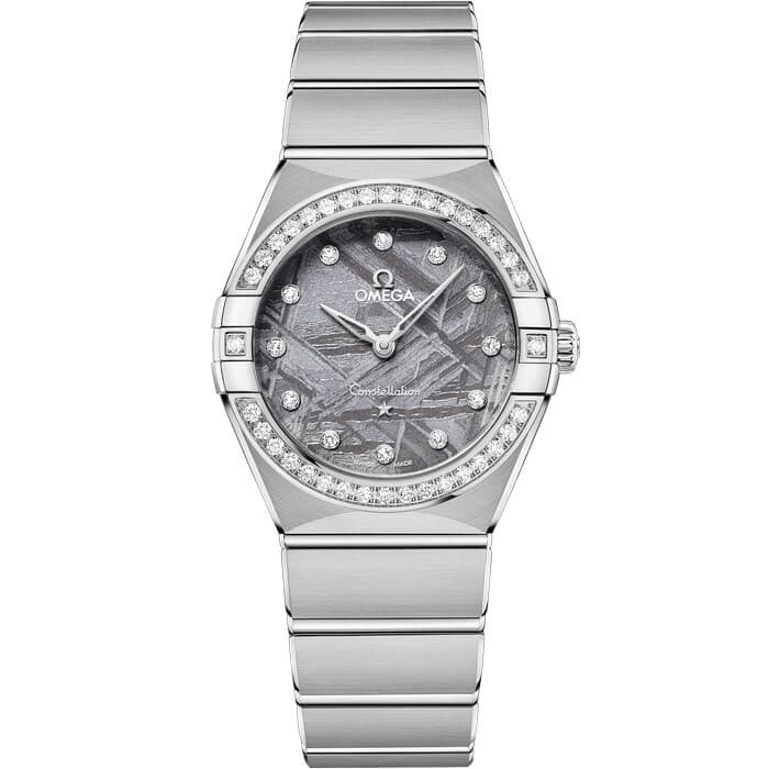 New Omega Constellation Steel on Steel 28mm Women's Watch 131.15.28.60.99.001