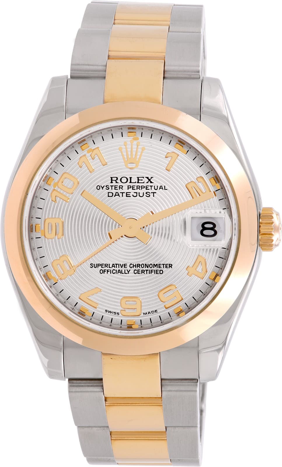 Rolex Datejust 178241 stainless steel & rose gold 31mm auto watch