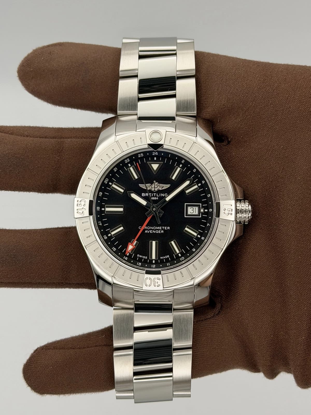 2026 Breitling Avenger Automatic GMT 43 43mm Stainless Steel A32397101B1A1